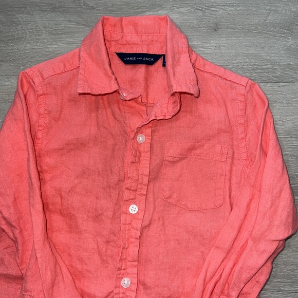 Janie and Jack 100% linen - Picture 2 of 2